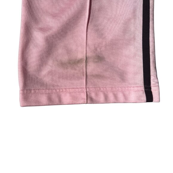 Adidas Pink Track Pants Women's Size S Straight Leg Athleisure 3 Stripe Logo Y2K - Picture 13 of 15